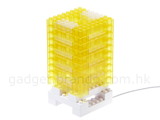 Illustration for article titled LEGO Brick Tower Mood Light Builds a Castle of Happiness